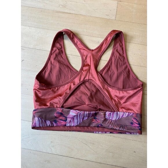 MAAJI Sports Bra Racer Back Size Large BNWOT Reversible - Picture 2 of 4